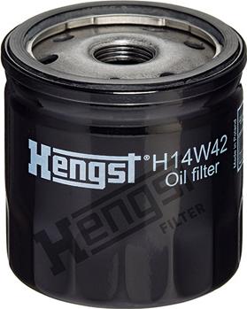 Hengst Filter H14W42 - Eļļas filtrs www.autospares.lv