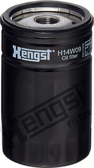 Hengst Filter H14W09 - Eļļas filtrs www.autospares.lv