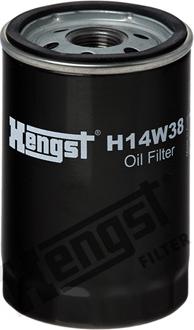 Hengst Filter H14W38 - Eļļas filtrs www.autospares.lv