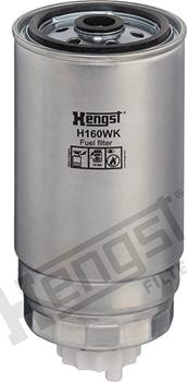 Hengst Filter H160WK - Degvielas filtrs www.autospares.lv