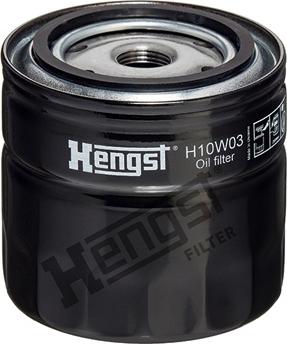 Hengst Filter H10W03 - Eļļas filtrs www.autospares.lv