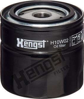 Hengst Filter H10W02 - Eļļas filtrs www.autospares.lv