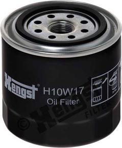 Hengst Filter H10W17 - Eļļas filtrs www.autospares.lv