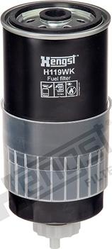 Hengst Filter H119WK - Degvielas filtrs www.autospares.lv