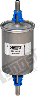 Hengst Filter H110WK - Degvielas filtrs www.autospares.lv
