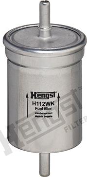 Hengst Filter H112WK - Degvielas filtrs www.autospares.lv