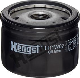 Hengst Filter H11W02 - Eļļas filtrs www.autospares.lv