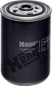 Hengst Filter H18WDK02 - Degvielas filtrs www.autospares.lv