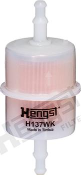 Hengst Filter H137WK - Degvielas filtrs www.autospares.lv