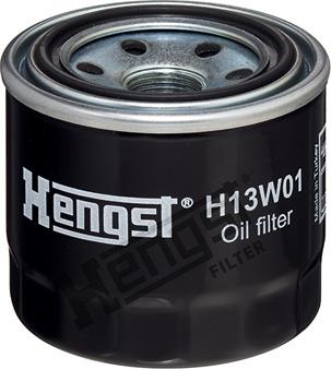 Hengst Filter H13W01 - Eļļas filtrs www.autospares.lv