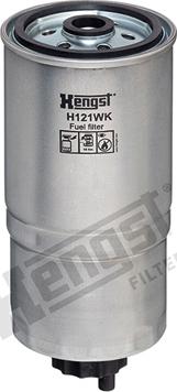 Hengst Filter H121WK - Degvielas filtrs www.autospares.lv