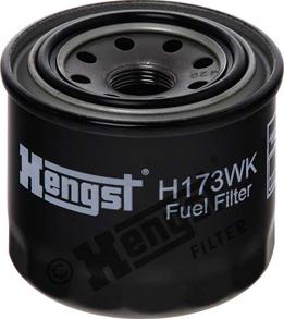 Hengst Filter H173WK - Degvielas filtrs www.autospares.lv