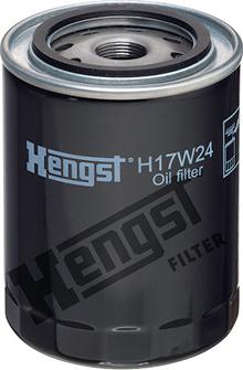 Hengst Filter H17W24 - Eļļas filtrs www.autospares.lv