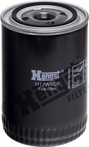 Hengst Filter H17WK05 - Degvielas filtrs www.autospares.lv