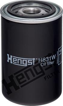 Hengst Filter H831W - Eļļas filtrs www.autospares.lv