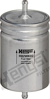 Hengst Filter H82WK02 - Degvielas filtrs www.autospares.lv