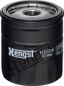 Hengst Filter H332W - Eļļas filtrs www.autospares.lv