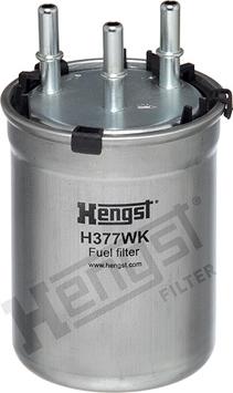 Hengst Filter H377WK - Degvielas filtrs www.autospares.lv