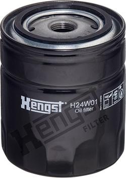Hengst Filter H24W01 - Eļļas filtrs www.autospares.lv
