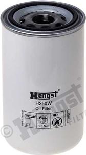 Hengst Filter H250W - Eļļas filtrs www.autospares.lv