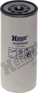 Hengst Filter H200W02 - Eļļas filtrs www.autospares.lv