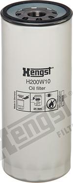 Hengst Filter H200W10 - Eļļas filtrs www.autospares.lv