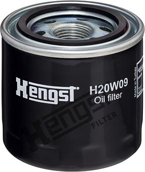 Hengst Filter H20W09 - Eļļas filtrs www.autospares.lv
