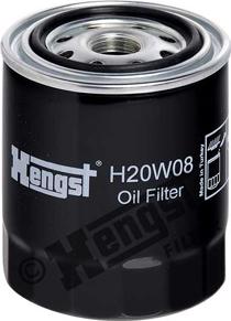 Hengst Filter H20W08 - Eļļas filtrs www.autospares.lv