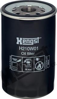 Hengst Filter H210W01 - Eļļas filtrs www.autospares.lv