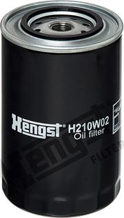 Hengst Filter H210W02 - Eļļas filtrs www.autospares.lv