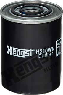 Hengst Filter H210WN - Eļļas filtrs www.autospares.lv
