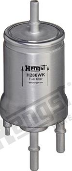 Hengst Filter H280WK - Degvielas filtrs www.autospares.lv