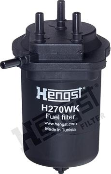 Hengst Filter H270WK - Degvielas filtrs www.autospares.lv