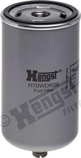 Hengst Filter H70WDK06 - Degvielas filtrs www.autospares.lv