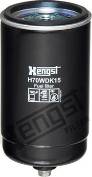Hengst Filter H70WDK15 - Degvielas filtrs www.autospares.lv