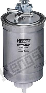 Hengst Filter H70WK05 - Degvielas filtrs www.autospares.lv