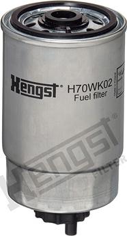Hengst Filter H70WK02 - Degvielas filtrs www.autospares.lv