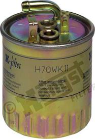 Hengst Filter H70WK11 - Degvielas filtrs www.autospares.lv