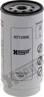 Hengst Filter H710WK - Degvielas filtrs www.autospares.lv