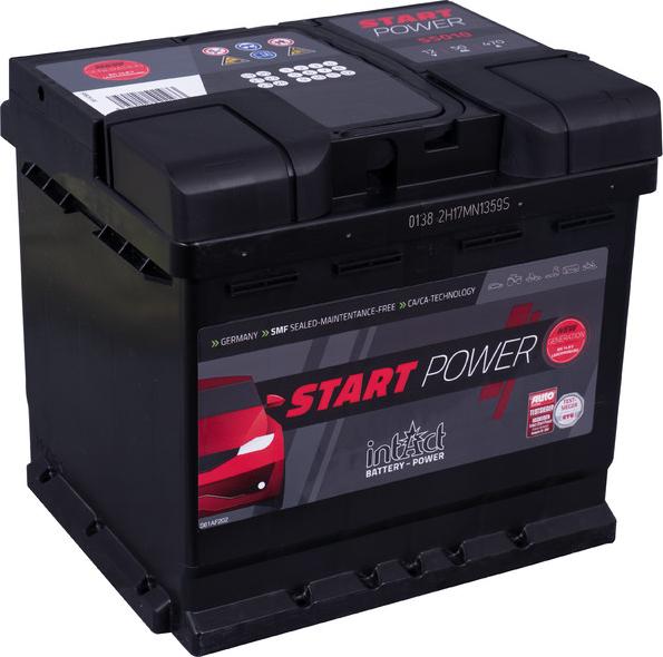INTACT 55010GUG - Startera akumulatoru baterija www.autospares.lv