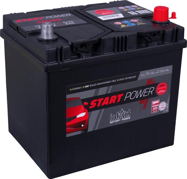 INTACT 56068GUG - Startera akumulatoru baterija www.autospares.lv