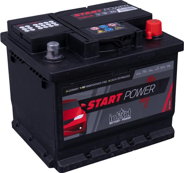 INTACT 53646GUG - Startera akumulatoru baterija www.autospares.lv