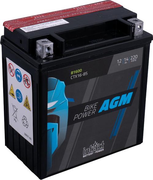 INTACT 81600 - Startera akumulatoru baterija www.autospares.lv