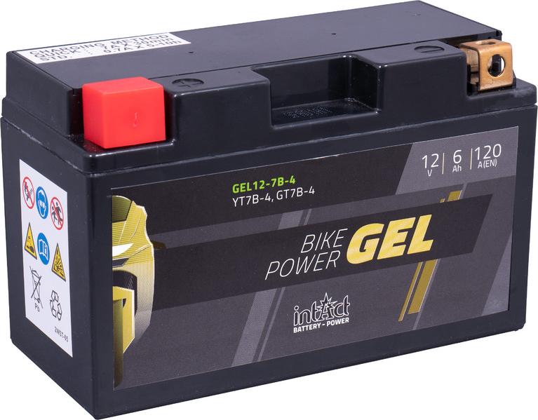 INTACT GEL12-7B-4 - Startera akumulatoru baterija www.autospares.lv