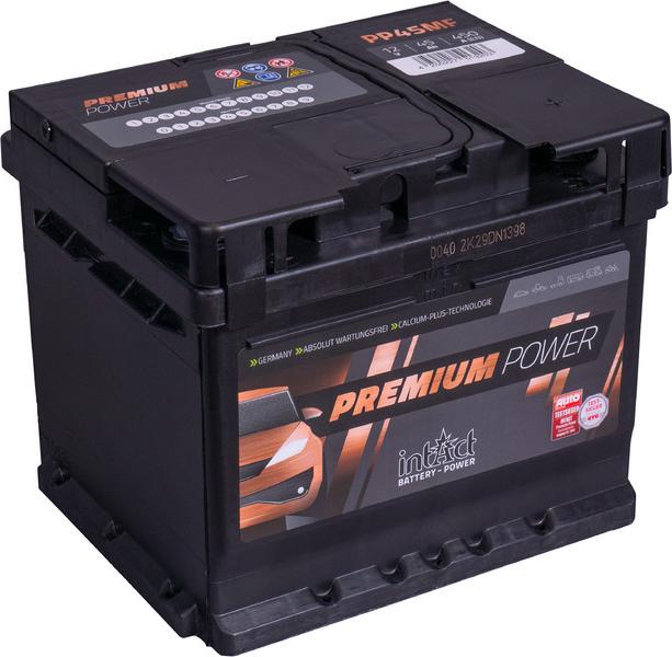 INTACT PP45MF - Startera akumulatoru baterija www.autospares.lv