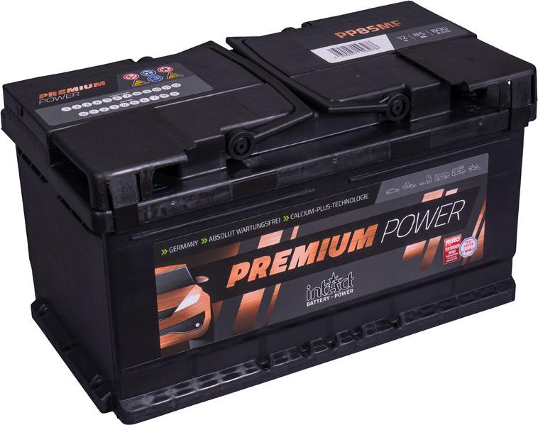 INTACT PP85MF - Startera akumulatoru baterija www.autospares.lv