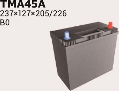 IPSA TMA45A - Startera akumulatoru baterija www.autospares.lv