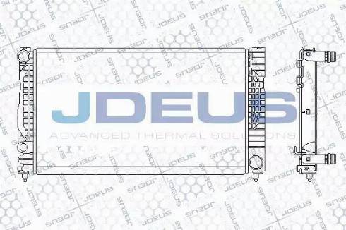 Jdeus 001M06 - Radiators, Motora dzesēšanas sistēma www.autospares.lv
