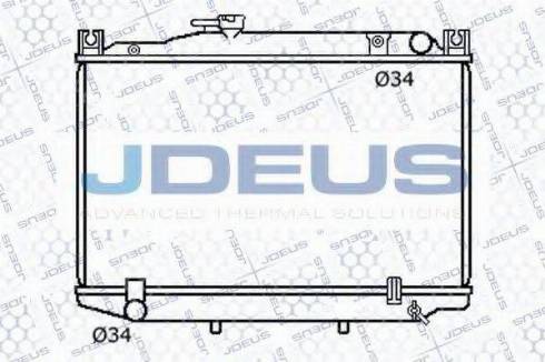 Jdeus 028N14 - Radiators, Motora dzesēšanas sistēma www.autospares.lv