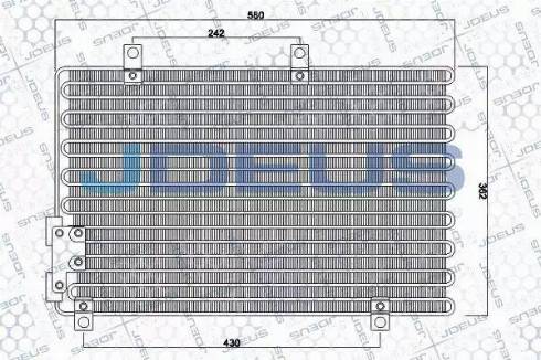 Jdeus 700M07 - Kondensators, Gaisa kond. sistēma www.autospares.lv